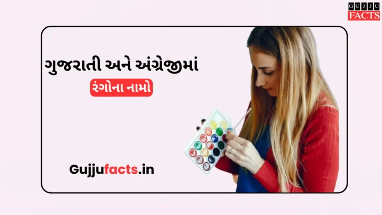 ગુજરાતી અને અંગ્રેજીમાં રંગોના સુંદર નામો | Colors Name in Gujarati and English