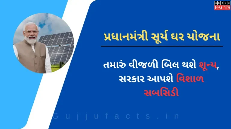 પ્રધાનમંત્રી સૂર્ય ઘર યોજના: તમારું વીજળી બિલ થશે શૂન્ય, સરકાર આપશે વિશાળ સબસિડી